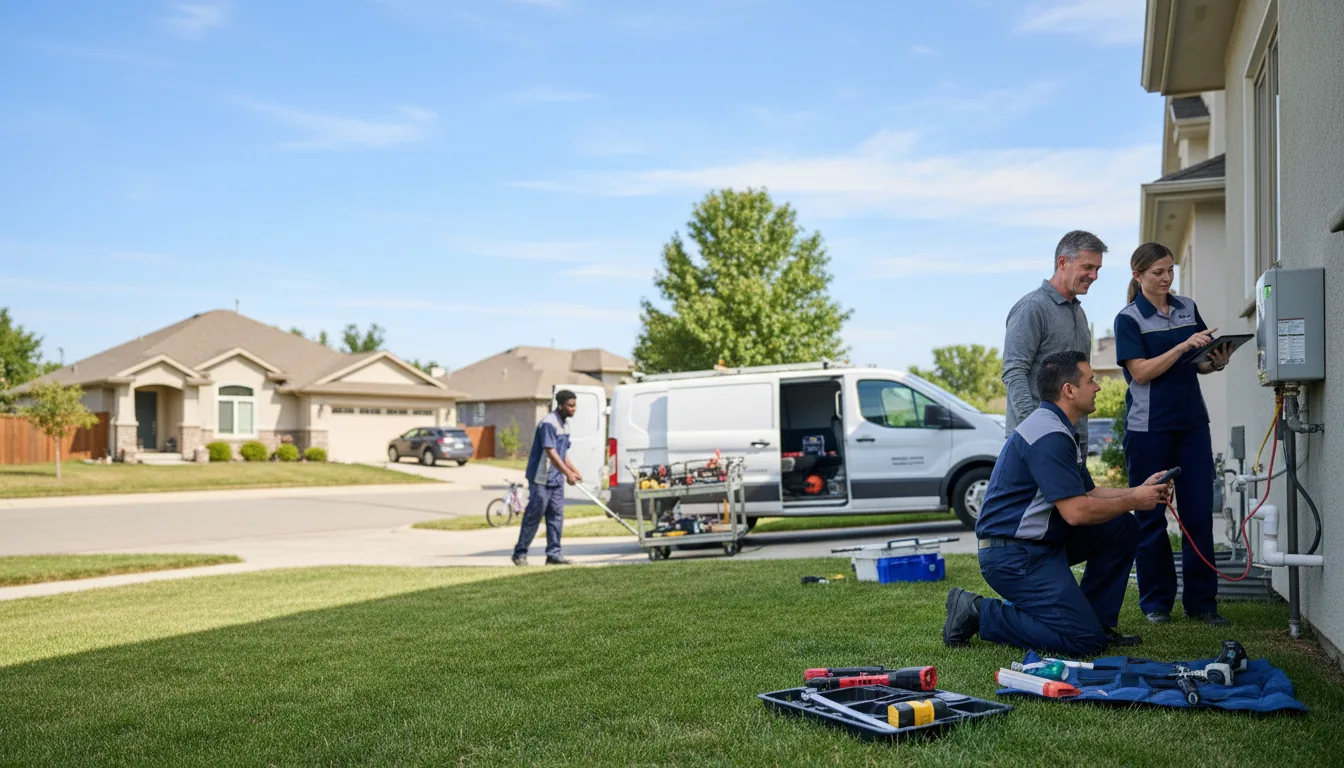 Tankless water heater service in Willmar, MN